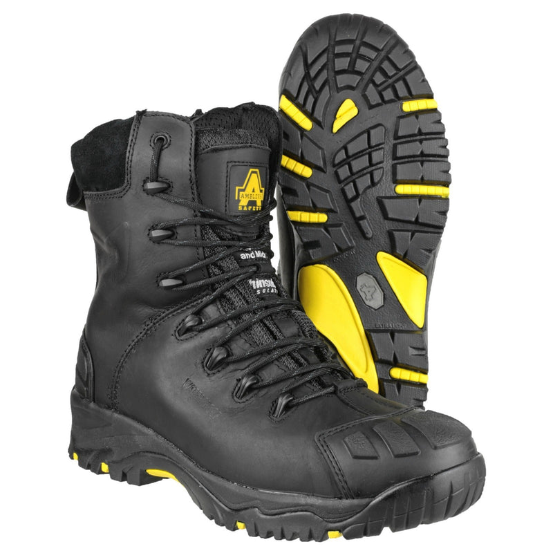 Amblers Safety Unisex FS999 Hi Leg Composite Safety Boot With Side Zip