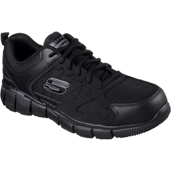 Skechers Workwear Men's Telphin Sanphet Slip Resistant Shoe