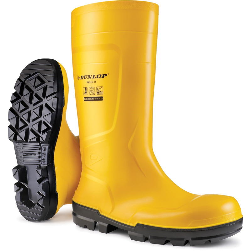 Dunlop Unisex Work-It Full Safety Wellington