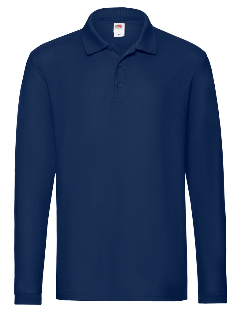 FOTL Men's Premium Long Sleeve Poloshirt 63310