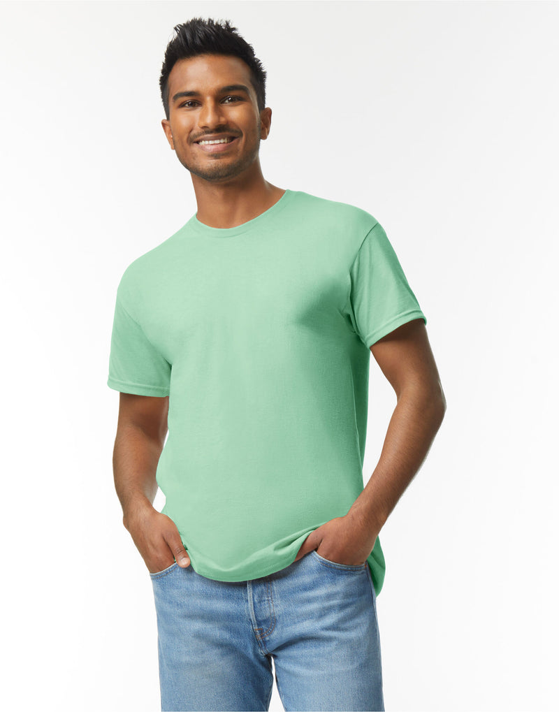 Gildan Heavy Adult T-Shirt 5000-Unisex Short Sleeve Casual Cotton T-Shirt