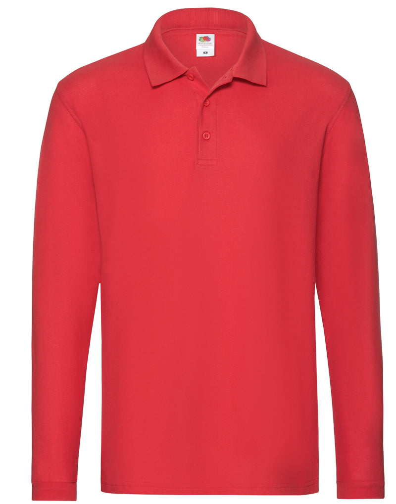 FOTL Men's Premium Long Sleeve Poloshirt 63310