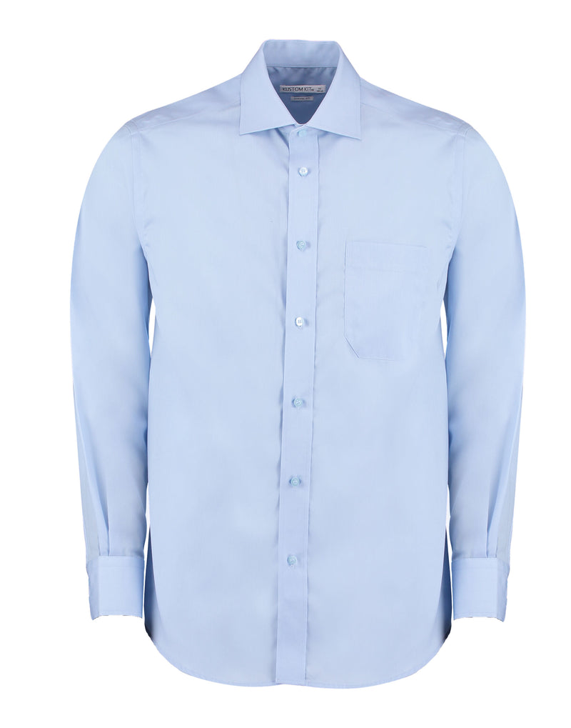 Kustom Kit Classic Fit Long Sleeve Non-Iron Shirt KK116