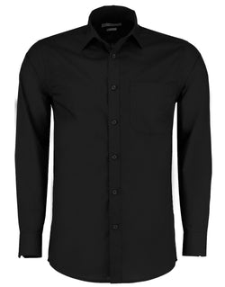 Kustom Kit Tailored Poplin Shirt KK142