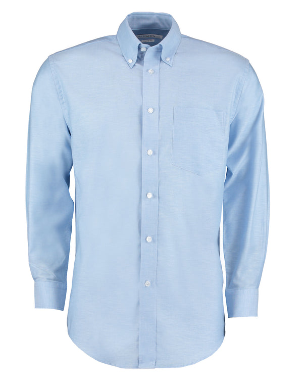 Kustom Kit Classic Fit Long Sleeve Workwear Oxford Shirt KK351