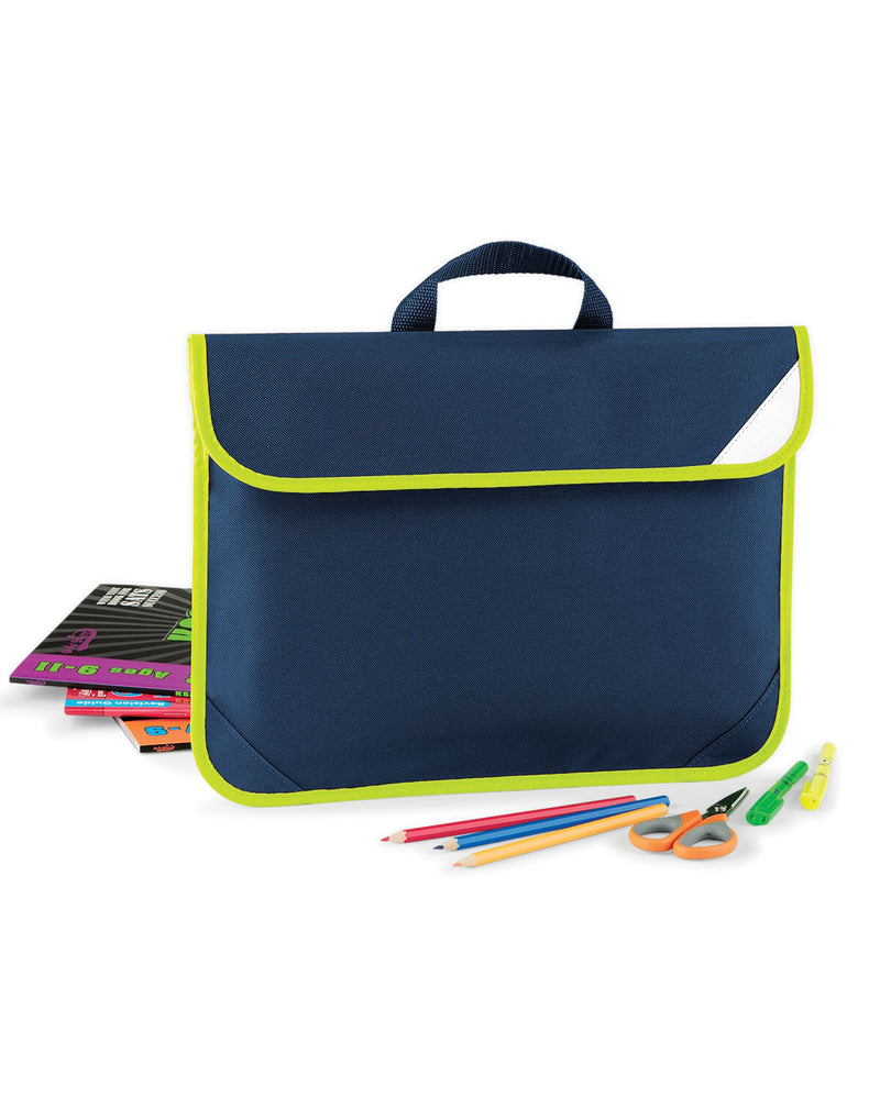 Quadra Enhanced-Viz Book Bag QD452