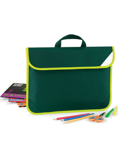 Quadra Enhanced-Viz Book Bag QD452