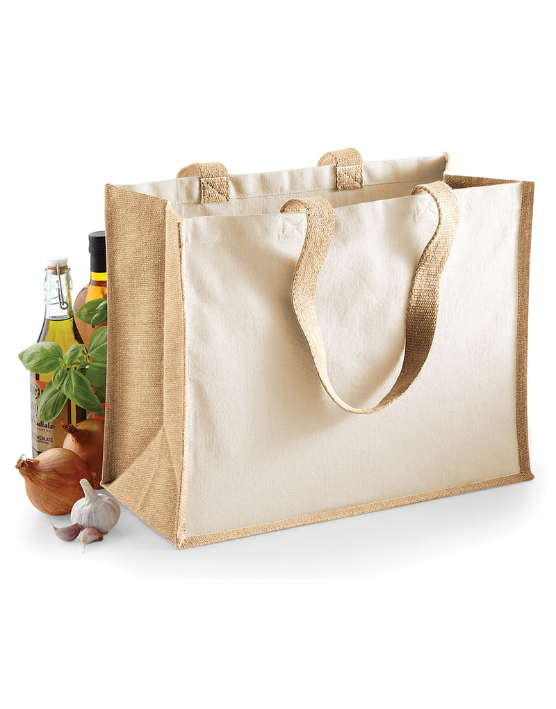 Westford Mill Printers Jute Classic Shopper W422