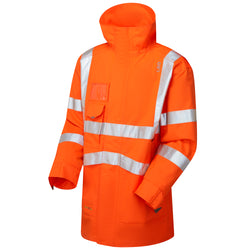 LEO CLOVELLY  Breathable Executive Hi-Vis Anorak