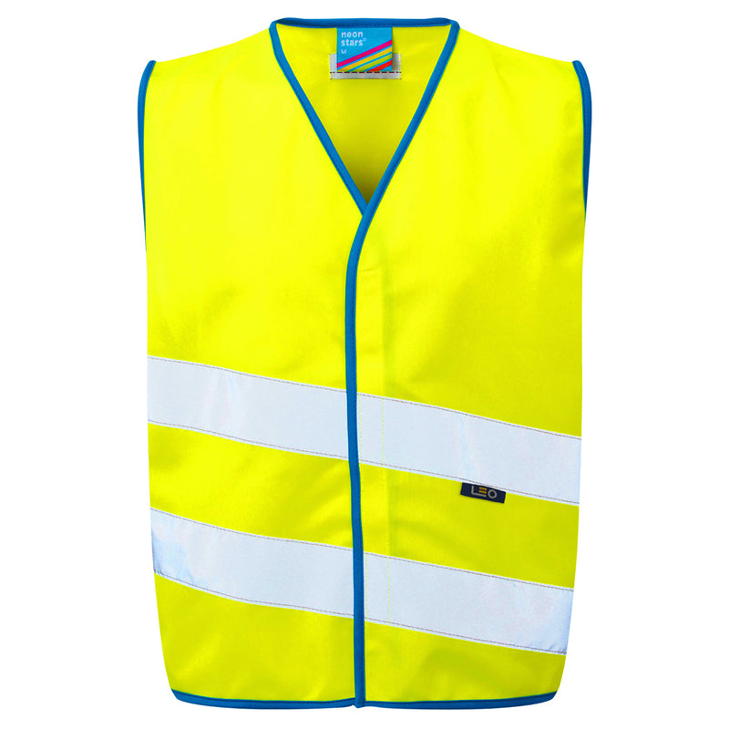 LEO NEONSTARS EN 1150 Childrens Hi-Vis Waistcoat Vest