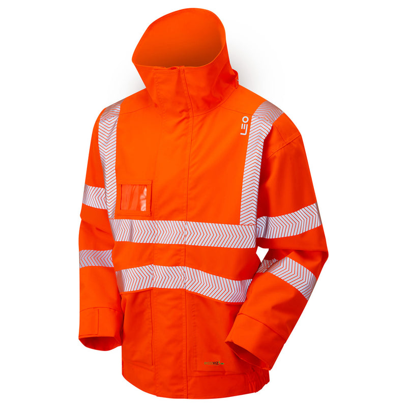 LEO DARTMOOR  EcoViz 10K Breathable Hi-Vis Bomber Jacket