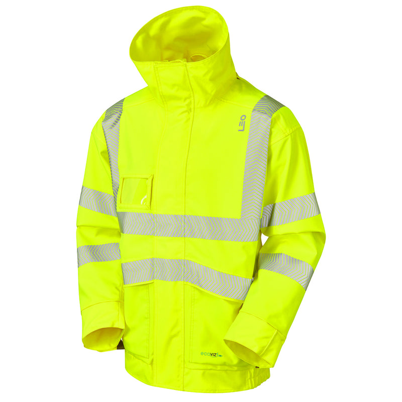 LEO DARTMOOR  EcoViz 10K Breathable Hi-Vis Bomber Jacket