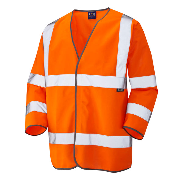 LEO **FORCHES  3/4 Sleeve Hi-Vis Waistcoat Vest**