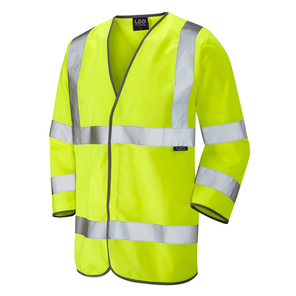 LEO **FORCHES  3/4 Sleeve Hi-Vis Waistcoat Vest**