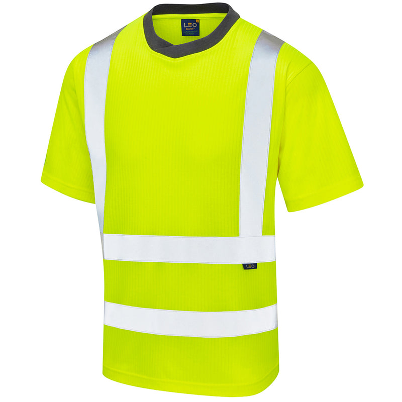 LEO NEWPORT  Comfort Hi-Vis T-Shirt