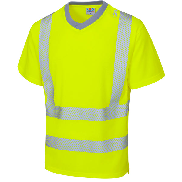 LEO LARKSTONE  Coolviz Plus Hi-Vis T-Shirt