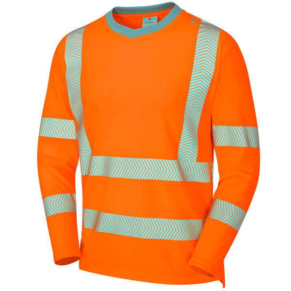 LEO CAPSTONE  Coolviz Plus Sleeved Hi-Vis T-Shirt