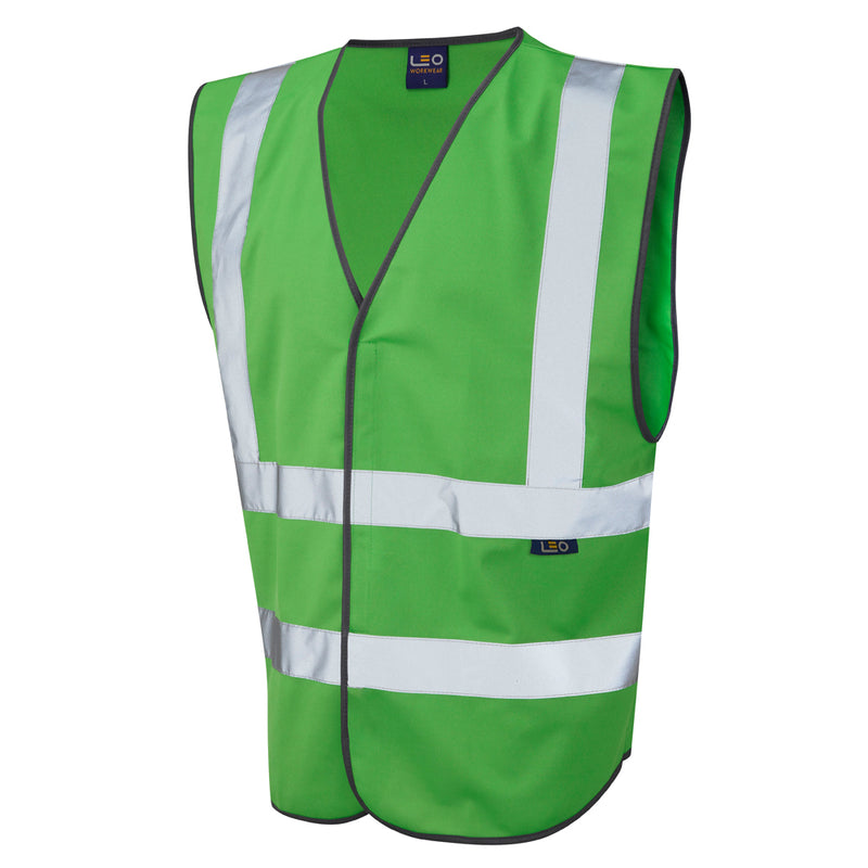 LEO PILTON Coloured Reflective Hi-Vis Waistcoat Vest