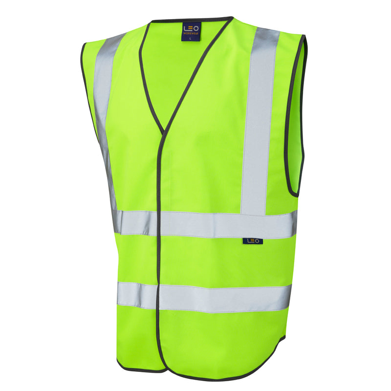 LEO PILTON Coloured Reflective Hi-Vis Waistcoat Vest