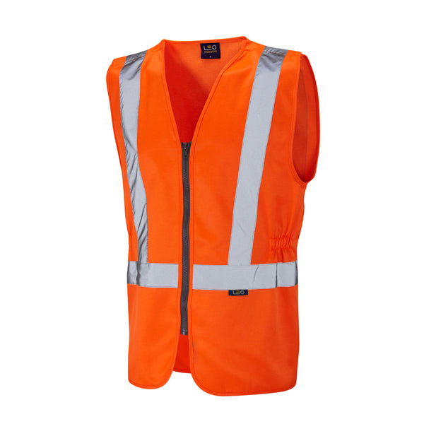 LEO COPPLESTONE  Railway plus Hi-Vis Waistcoat Vest