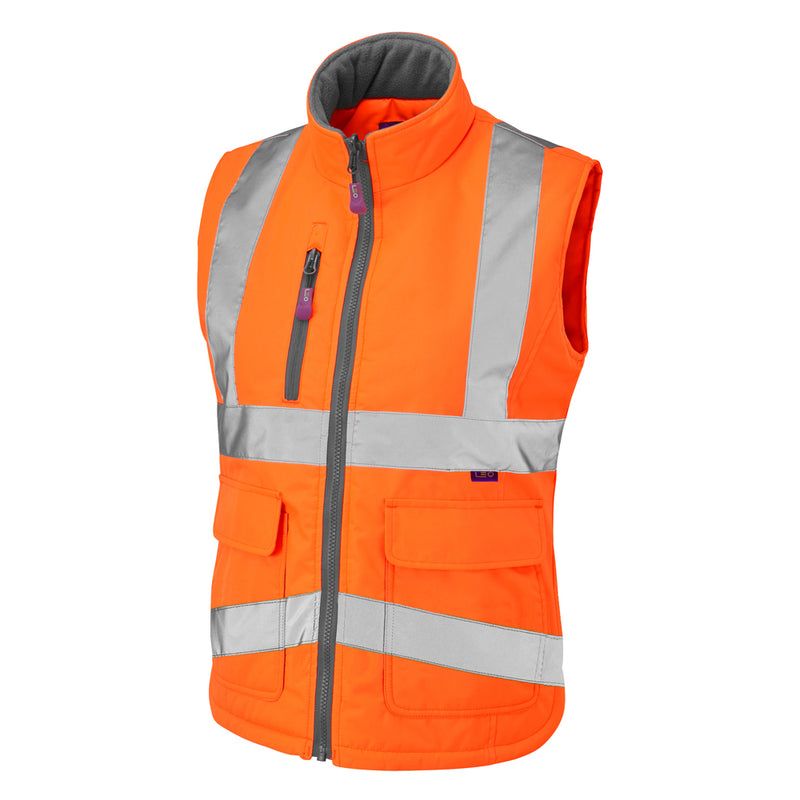 LEO SANDYMERE  Womens Hi-Vis Bodywarmer