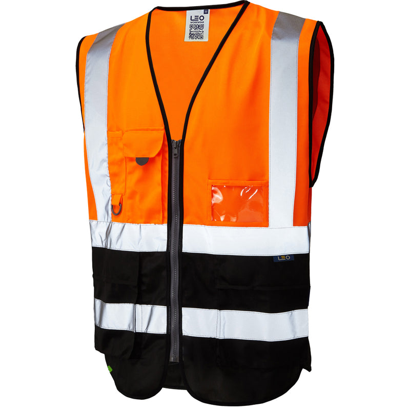 LEO LYNTON  Superior Hi-Vis Waistcoat Vest