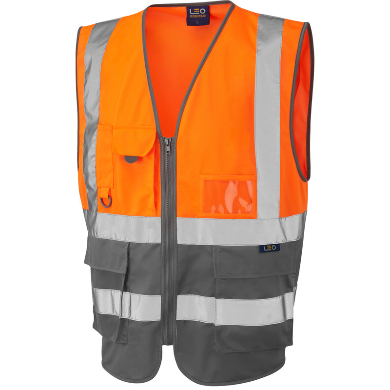 LEO LYNTON  Superior Hi-Vis Waistcoat Vest