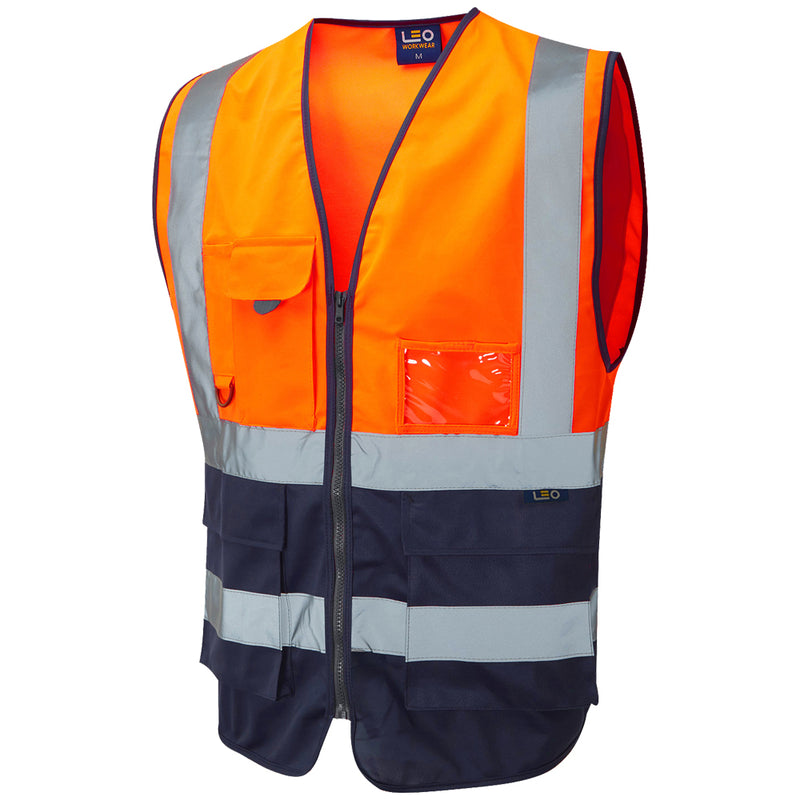 LEO LYNTON  Superior Hi-Vis Waistcoat Vest