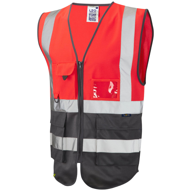 LEO LYNTON  Superior Hi-Vis Waistcoat Vest