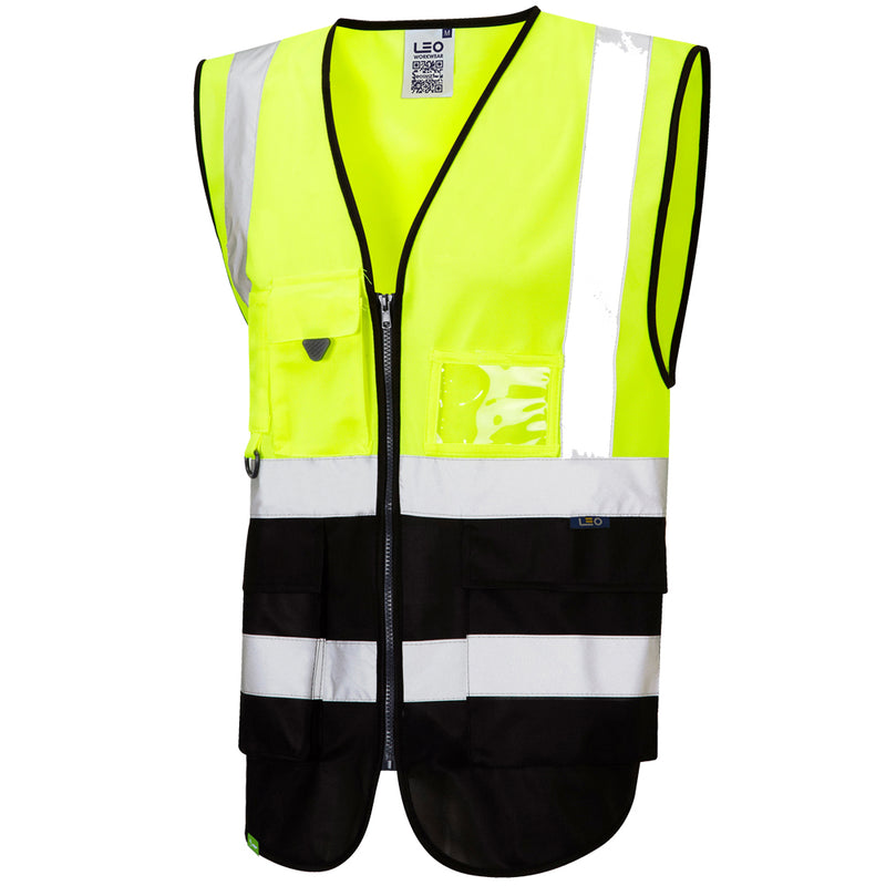 LEO LYNTON  Superior Hi-Vis Waistcoat Vest