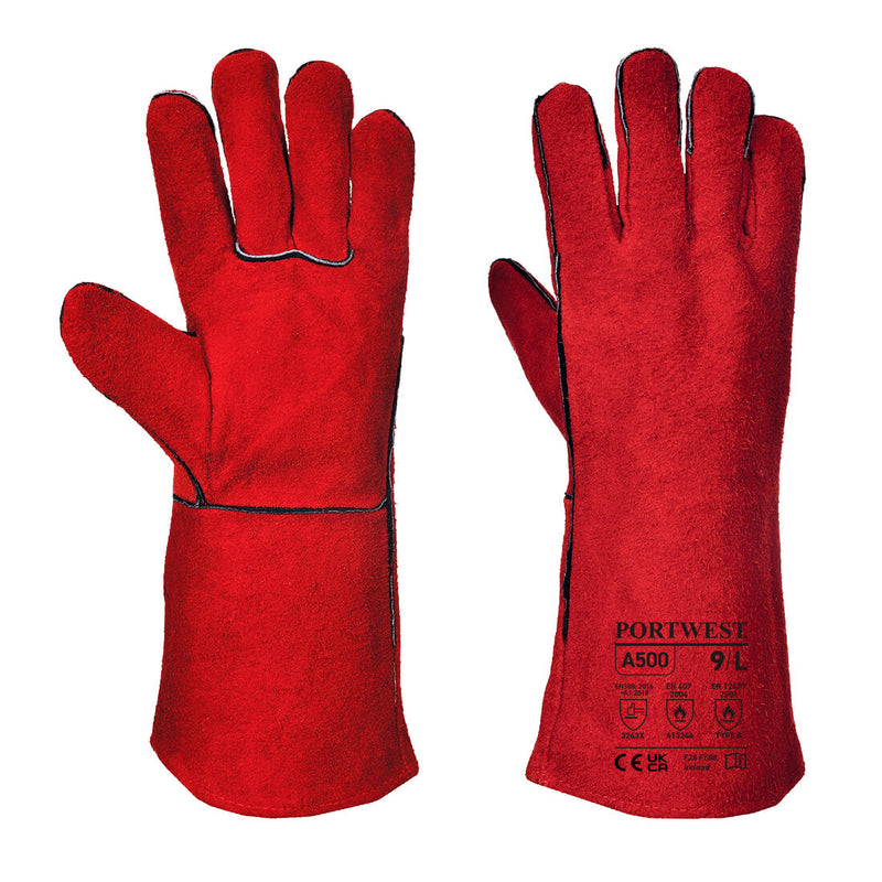 Portwest Soft Welders Glove Gauntlet A500