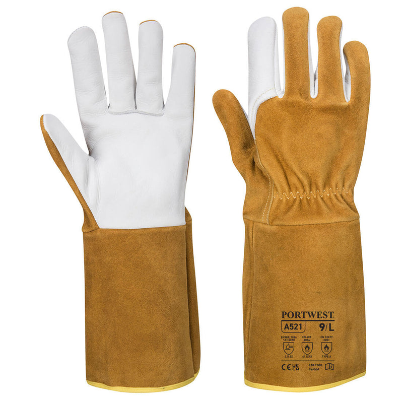 Portwest TIG Welding Glove Gauntlet A521