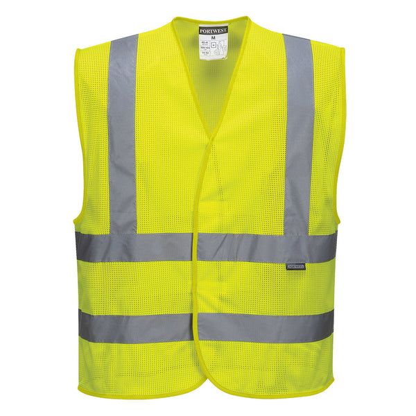 Hi-Vis Mesh Band and Brace Safety Vest  C370