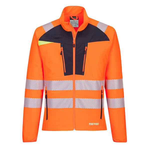 Portwest Hi-Vis Mid Layer Softshell Jacket DX481