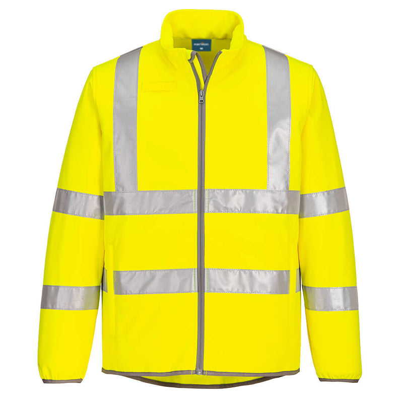 Portwest Hi-Vis Eco 2 Layers Softshell Jacket EC24