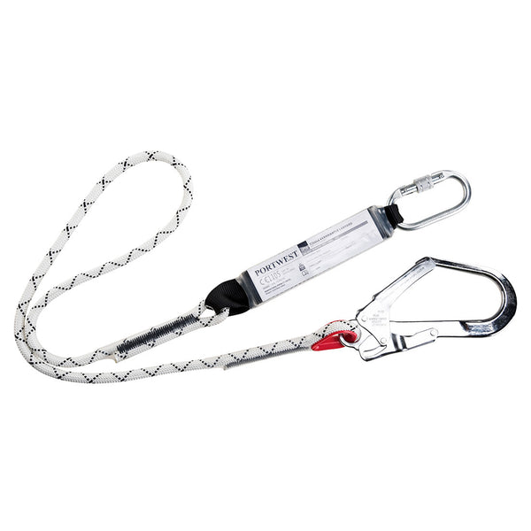 Single Kernmantle 1.8m Lanyard With Shock Absorber FP56