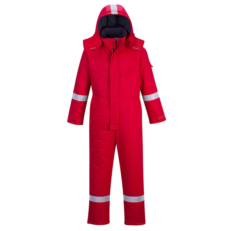 Flame resistant super light weight anti-static coverall 210g