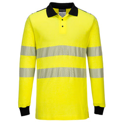 Portwest Flame Resistant Hi-Vis Poloshirt FR702