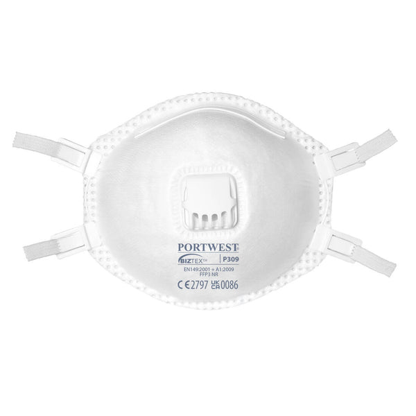 FFP3 Valved Respirator - Blister Pack (Pk2) P309