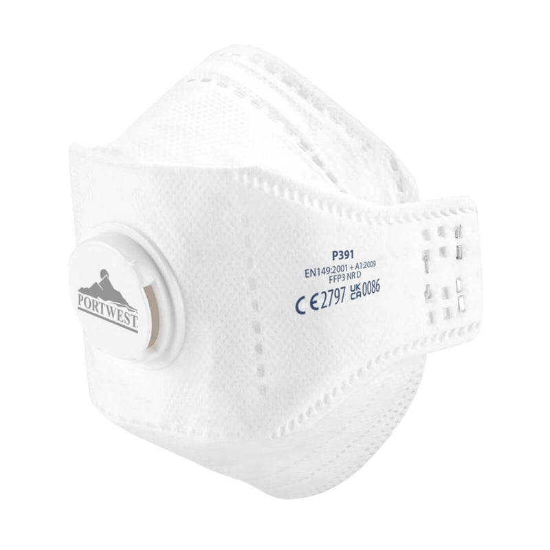 EAGLE FFP3 Valved Dolomite Fold Flat Respirator (Pk10) P391