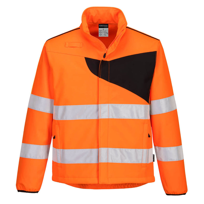 Portwest Hi-Vis 2 Layers Softshell Jacket PW275