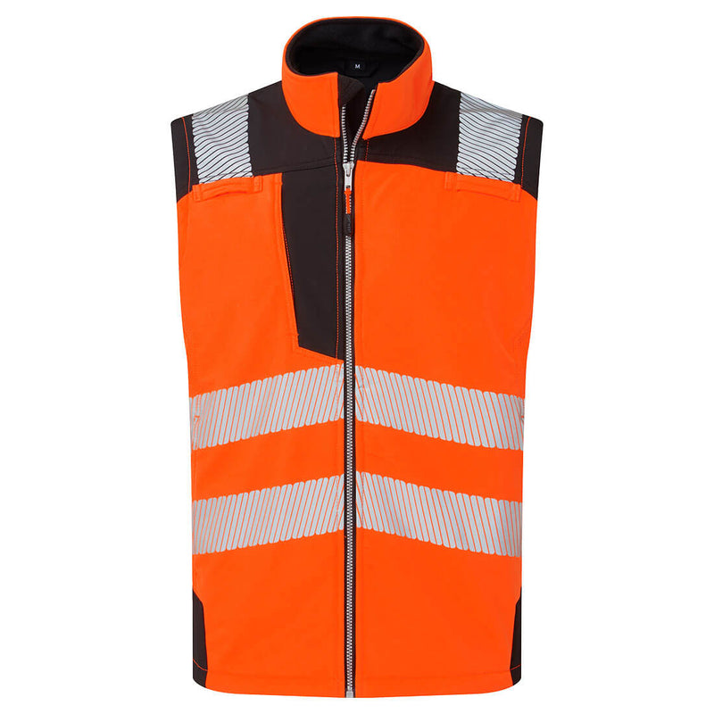 Portwest Hi-Vis 3 Layers Gilet Bodywarmer PW325