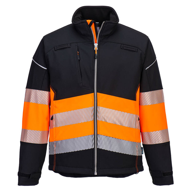 Portwest Hi-Vis 3 Layers Softshell Jacket PW375