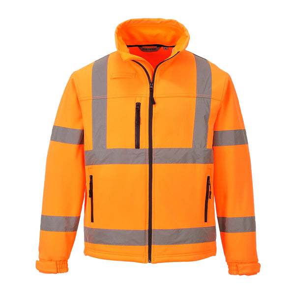 Portwest Hi-Vis Classic 3 Layers Softshell Jacket S424