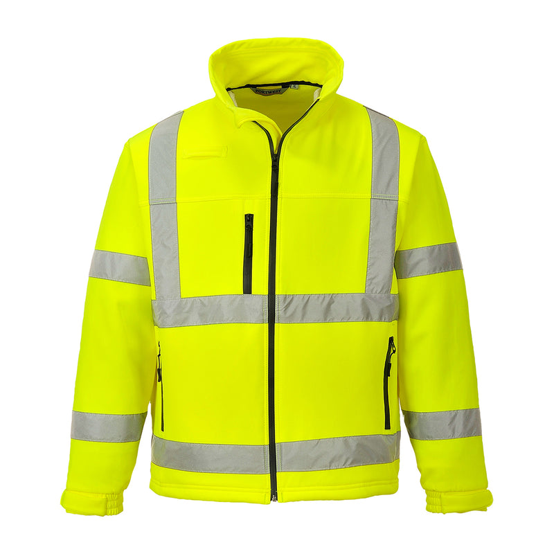 Portwest Hi-Vis Classic 3 Layers Softshell Jacket S424