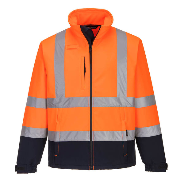 Portwest Hi-Vis Contrast 3 Layers Softshell Jacket S425