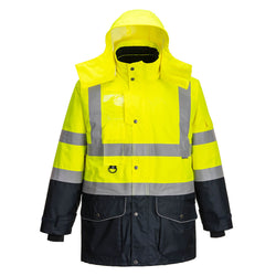 Portwest Hi-Vis Breathable 7-in-1 Traffic Jacket S426