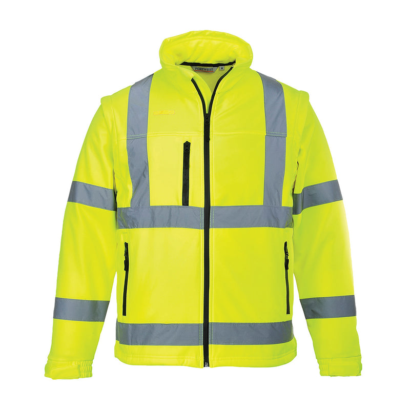 Portwest Hi-Vis 2 in 1 Softshell Jacket  S428