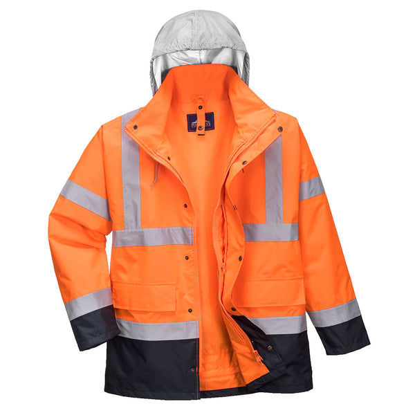 Portwest Hi-Vis 4-in-1 Traffic Jacket S471