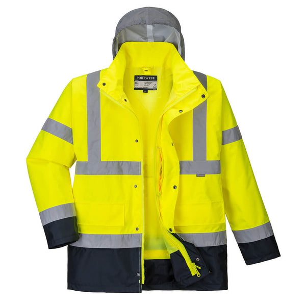 Portwest Hi-Vis 4-in-1 Traffic Jacket S471